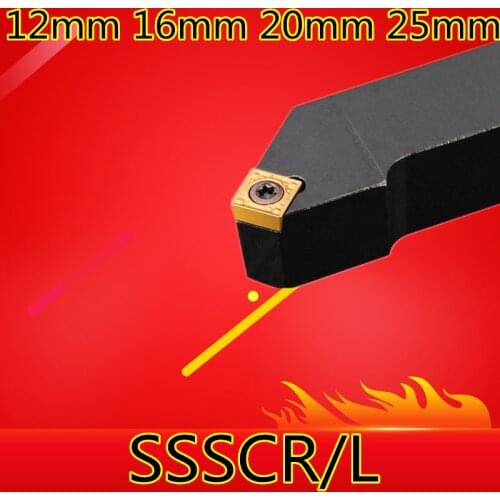 1PCS SSSCR1212H09 SSSCR1616H09 SSSCR2020K09 SSSCR2525M09 SSSCR2020K12 SSSCR2525M12 SSSCL1616H09 SSSCL CNC External Lathe tools