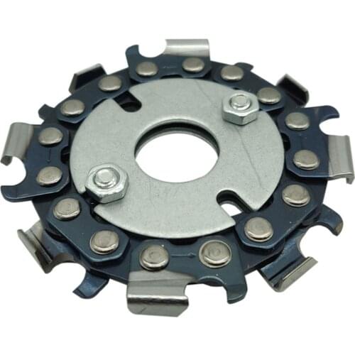 2.5In 8 Gears Woodworking Chainsaw Disc Polishing Corner Cutting Wood Chip Slotted Saw Blade