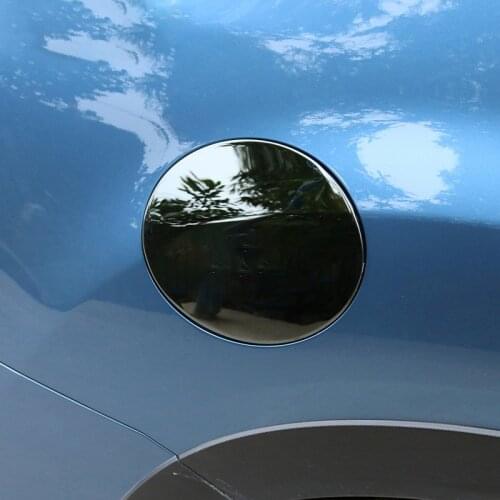 Auto Stainless Steel Exterior Decoration Styling Auto Oil Cap Fuel Tank Cover For Subaru Forester 2019 2020 2021 Car Accessories