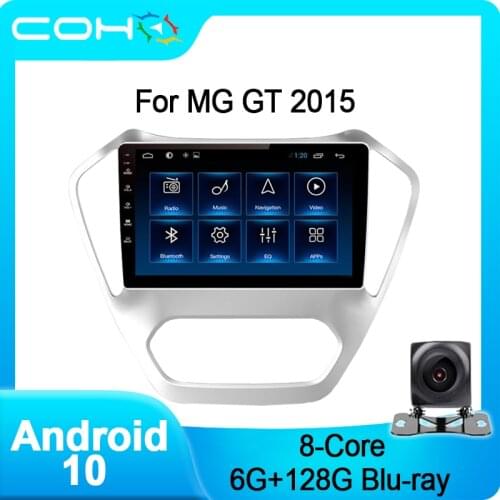 COHO For MG GT 2015 Navigation Car Multimedia Player Autoradio Android 10.0 Octa Core 6+128G
