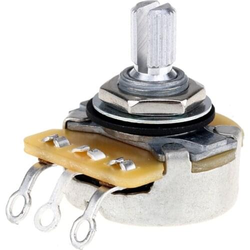 CTS 450 Series B250K Split Shaft Pot Linear Potentiometer for Electric Guitar Bass, 10% Tolerance