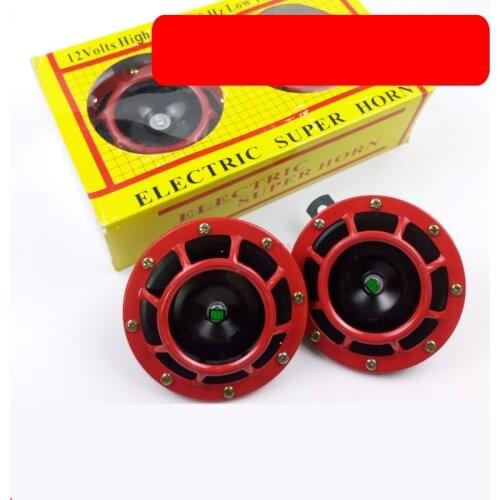 For HITACHI ZX KOMATSU PC SK CATERPILLAR CAT DAEWOO HYUNDAI SANY SY Excavator Big Horn 12V/24V Electric Horn Excavator accessory