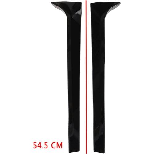 Gloss black Rear Window Side Spoiler Wing For Skoda Octavia Estate 2014-2019 Car-styling Auto Rear Window Mirror Tail Accessorie