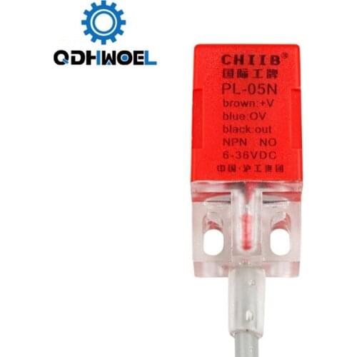Inductive Proximity Sensor Switches PL-05N 5mm NPN out DC10-30V Normal Open NEW for Laser Cutting Machine