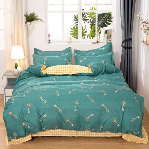 3-D Paint Power of Keys Bedding Set Simple Duvet Cover Set Pillowcase Home Textile 2/3pcs Bed Linen King Queen Size Dropship