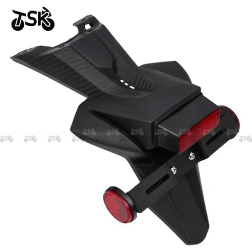 For Suzuki GSX R 600 750 K11 2011 - 2018 Rear Fender Mudguard Cover License Registration Plate Bracket Motorcycle Accessories