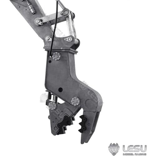 Hydraulic Crusher Pliers Metal RC Spare Part for 1/14 LESU Komatsu AC360 PC360 A0006 Excavator Model TH18387-SMT3