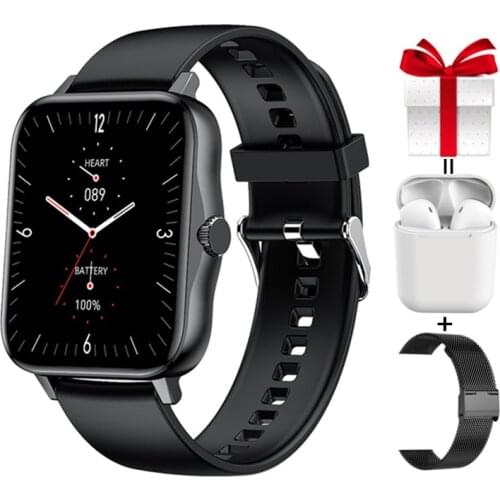 Smart Watch Men M5+Strap+Earphone/Set Waterproof IP68 Multi-Sports Mode Clock Healthy Tracker For Xiaomi iPhone VS GTS 2 Y20