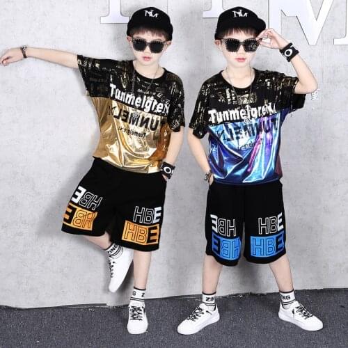 4-14 Years Summer Boy Clothing Set 2021 New Fashion Casual Active T-shirt+ Pant Kid Children Boy Teenager Clothing