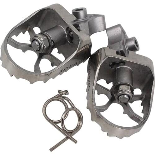 Pair Motorcycle Front Pedal Pegs For BMW R1150GS/ADV 2000-2005