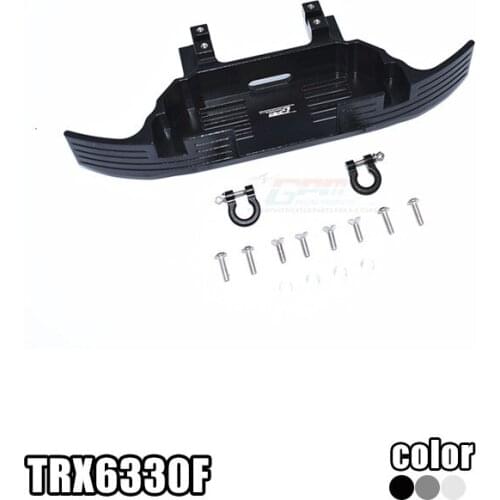 GPM TRAXXAS 1/10 TRX-6 TRX-4 TRX4 88096-4 aluminum alloy front steering gear front crash bar + U-shaped hook