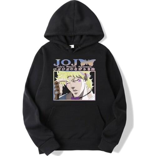 2021 Hot Anime Jojo Bizarre Adventure Sportswear Hoodie Print Sweatshirt for Woman/man