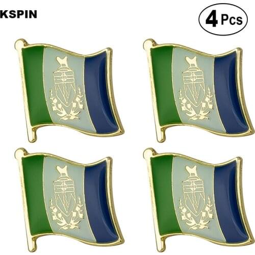 Yukon Flag Pin Lapel Pin Badge Brooch Icons 4pcs
