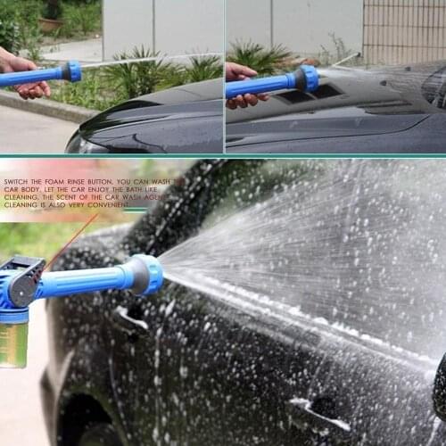 Convenient car wash water gun Eight spray modes High-pressure cleaning Nozzle Rotary Switch Remove dust and dirt 1 pcs