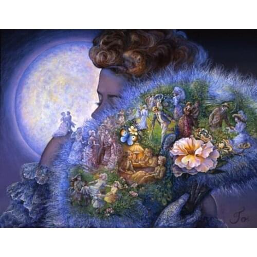5D diamond painting Fantasy dating full drill square diamond embroidery Home Decoration Handicrafts Cross stitch