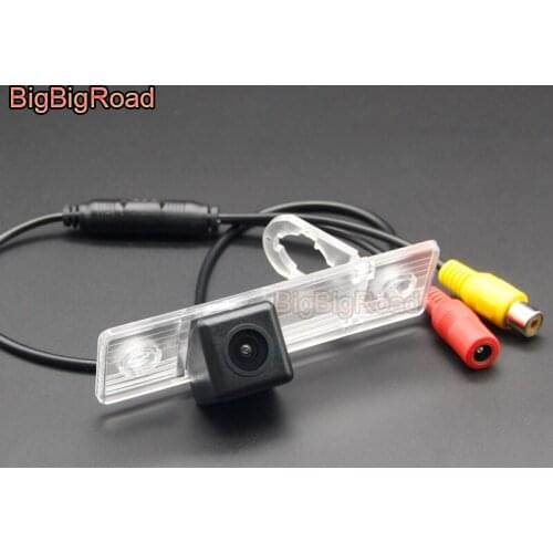 BigBigRoad Vehicle Wireless Rear View Parking CCD Camera HD Color Image Waterproof For Chevrolet Chevy Optra Spark Sonic