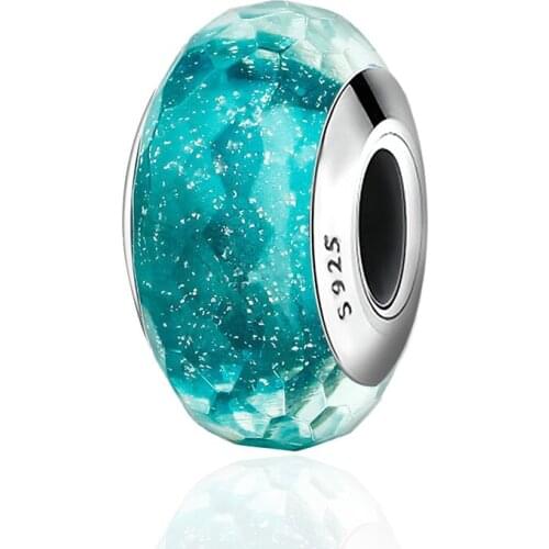 2020 Jewelry DIY 925 Sterling Silver Fit Charms Silver 925 Original Bracelets Charm Beads Murano Glass Bead For Women