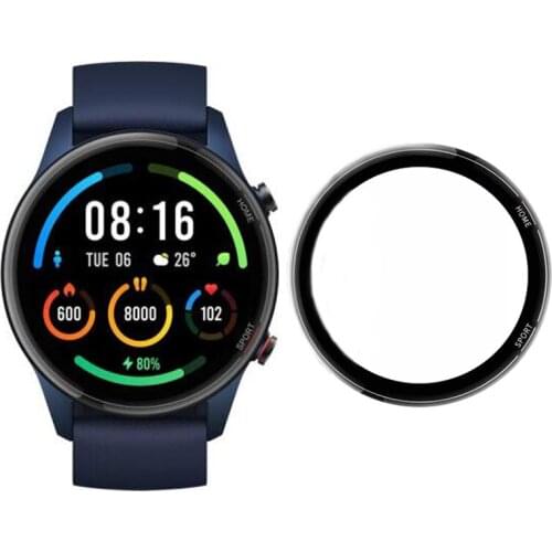 3D Full Edge Soft Protective Film Cover Protection For Xiaomi Mi Smart Watch Color Sports Version Smartwatch Screen Protector