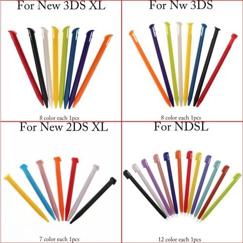Plastic Stylus Pen Game Console Screen Touch Pen Set for Nintend New 3DS 2DS LL XL for 3DS XL NDSi Game Console Accessories