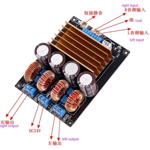 TPA3221 class D 100W*2 Digital power amplifier board