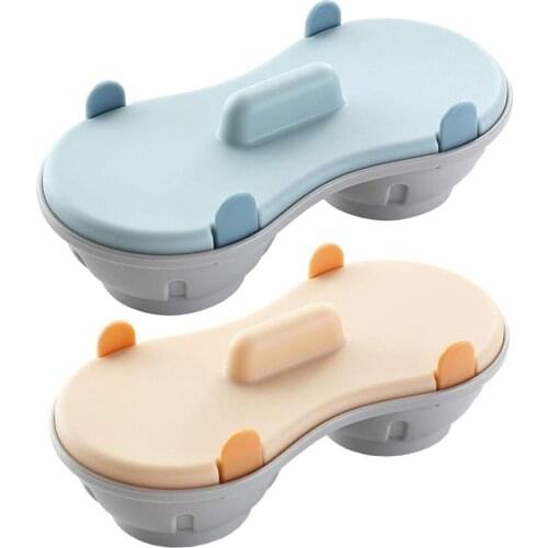 Microwave Egg Poacher Cookware Double Cup Dual Cave High Capacity Design Egg Cooker BPA Free Egg Poaching Cups Kitchen Tools