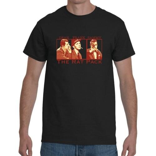 The Rat Pack T Shirt Frank Sinatra Sammy Davis Jr Dean Martin Unisex