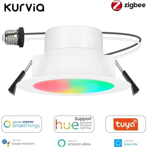 Smart Light Bulb, Zigbee 9W Smart LED Lamp Spotlight Work With Smart Life