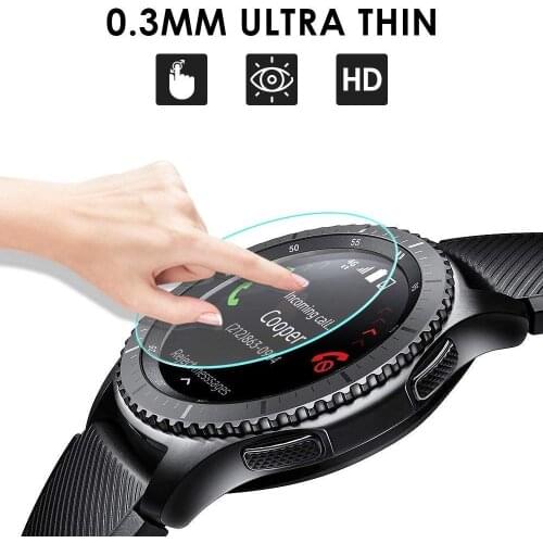 Galaxy watch 46mm For Samsung Gear S3 Gear Sport band S2 Screen Protector 9H 2.5D Tempered glass S 3 Frontier Galaxy watch 42mm