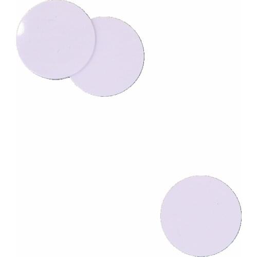 50PCS Waterproof 25mm RFID 125khz T5577 Chip Rewritable ID Coin Tag Card