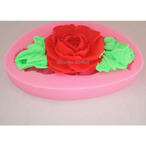 6.6cSingle mini Flower F0199S Fondant Mold Silicone Sugar mini mold Craft Molds DIY Cake Decorating