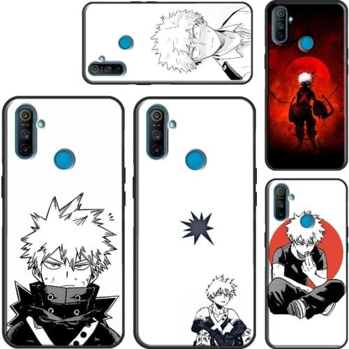Bakugo Boku no My Hero Academia Case For Realme 8 Pro 6 7 7i Q3 GT C15 C11 C3 Cover Shell For OnePlus 9 Pro 8 7T 8T Nord