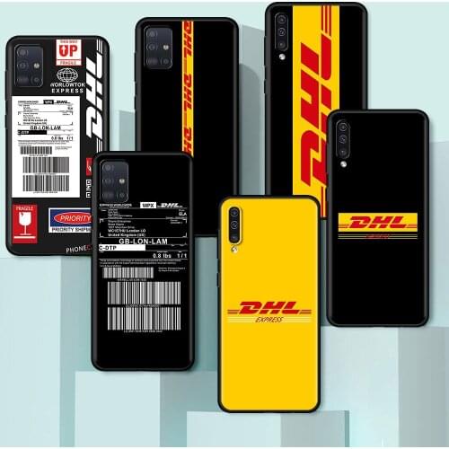 Dhl Express Cover for Samsung Galaxy A50 A10 A70 A20e A30 A40 A20s A10s A10e A80 A90 A51 5G TPU Cell Phone Case Coque