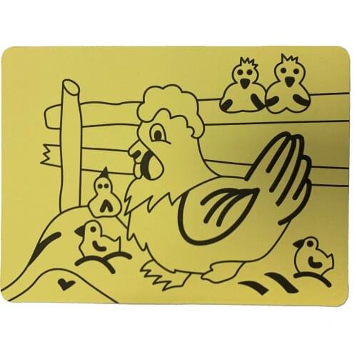 DIY Sand Painting Kids Montessori Toys Children Gifts Artwork Crafts Doodle Colour Sand Art Pictures Drawing Paper Toys