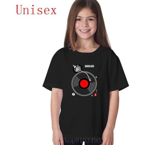 Dj Turntable shirts for teenage girls kids summer clothes kids clothes girls children clothes boys kids clothes girls 8 to 12