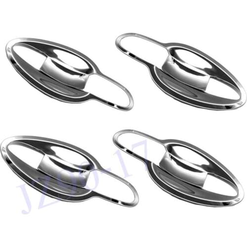 ABS Chrome Car External Door Handle Bowl Protective covering Cover Trim Fit For Mazda 3 6 2014 2015 2016 2017 2018 Accessories