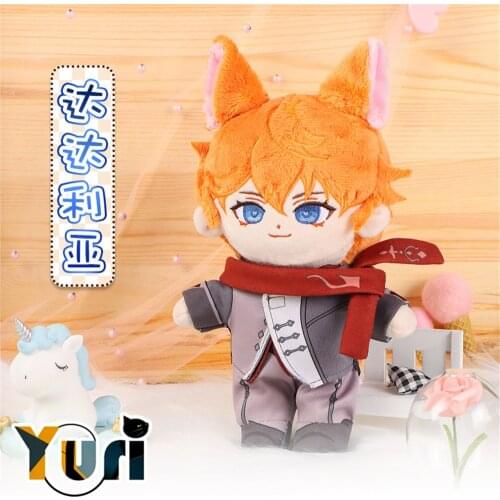 New Limit Genshin Impact Ajax Tartaglia 20cm Plush Doll With Clothes Toy Body Soft Cosplay Birthday Gift C KM Pre-Order in Oct