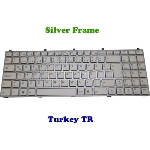 TR JP Keyboard For CLEVO M980NU MP-08J46TQ-430 6-80-M9800-251-1 MP-08J46TQ-4301 6-80-W76S0-250-1 6-79-E5120Q0K-250-P Turkey