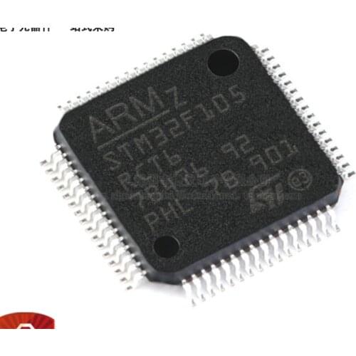 Xinyuan STM32F105RCT6 STM32F105 QFP Connectivity line, ARM-based 32-bit MCU with 64/256 KB Flash, USB OTG, 2PCS/LOT