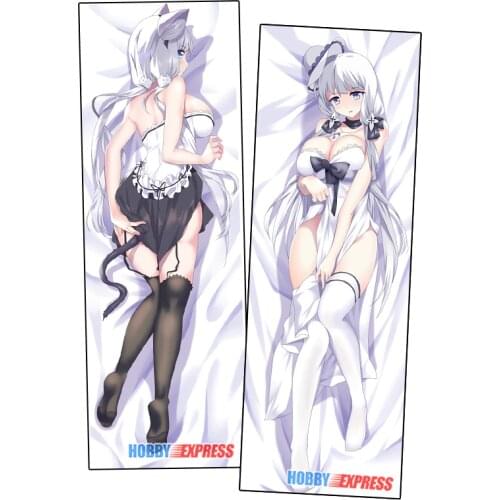 Hobby Express Anime Dakimakura Japanese Otaku Waifu Hugging Body Pillow Cover Illustrious Azur Lane 21536