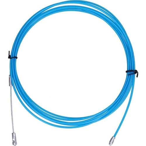 Steel Wire Cord Strands Blue Color Plastic Covered Rope High Tensile for Elevator Crane Industrial Lifting Parts