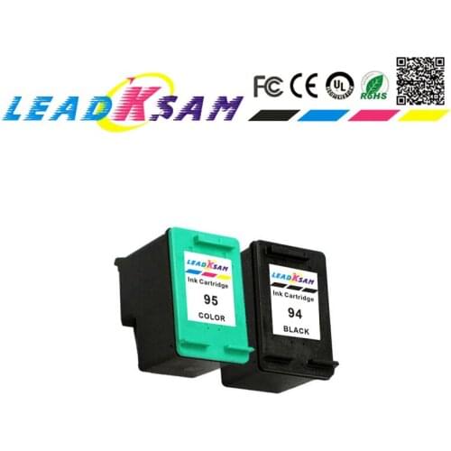 2x Compatible ink cartridges For HP 94 95 Deskjet 5740 6840 9800 9860 6540 Officejet 6210 7410 printers For HP94 For HP95
