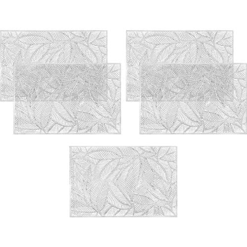 Hollow Placemats Table Mat,Rectangle Hollow Shaped Decorative Placemat for Dining Table Wedding Party Restaurant