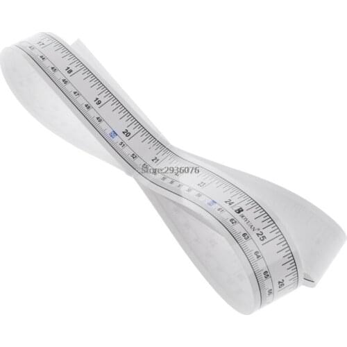 OOTDTY 90cm Self Adhesive Measure Tape Metric Measure Tape Vinyl Ruler For Sewing Machine Sticker Tapes Measures