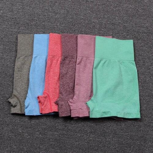 Seamless Running Shorts Elastic Push Up Yoga Shorts Running Shorts Women Slim Fit Shorts Cycling Short Workout Gym Shorts