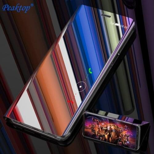 Smart Flip Cover Case For Samsung Galaxy A50 A60 A70 A10S A20S A10E A20E S10 Plus S10e A3 A5 A7 J3 J5 J7 2017 Mirror Phone Case