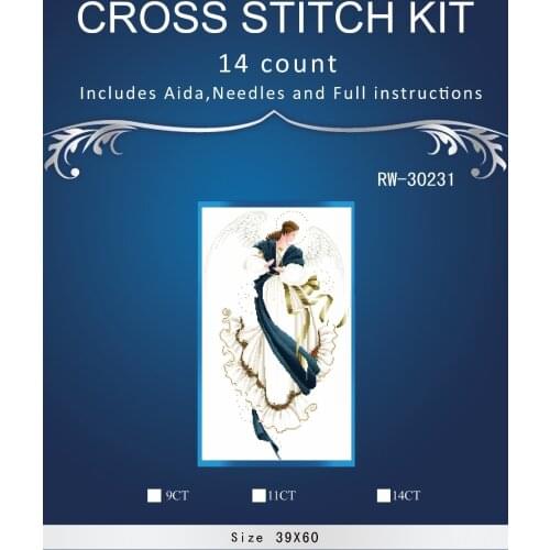 Top Quality Beautiful Lovely Counted Cross Stitch Kit Nora Corbett Fairy Angel Goddess Pray MD MD 3