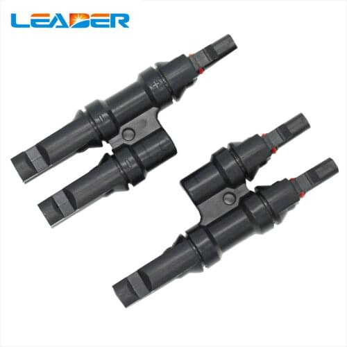100 Pairs of Solar Adaptors T Branch Connectors 30A TUV Solar Panel PV DIY Cable