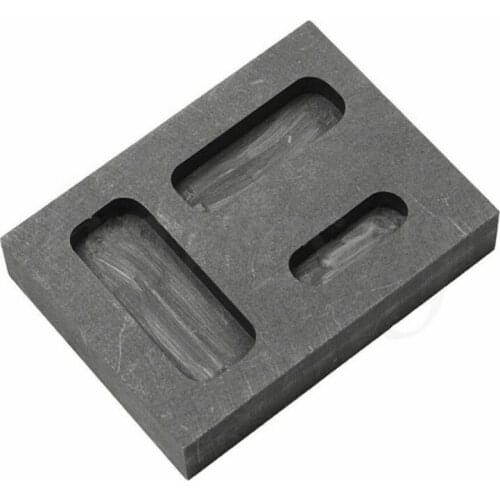 1X Graphite Casting Melting Ingot Mold Crucible Refining Gold Silver Tool Groove