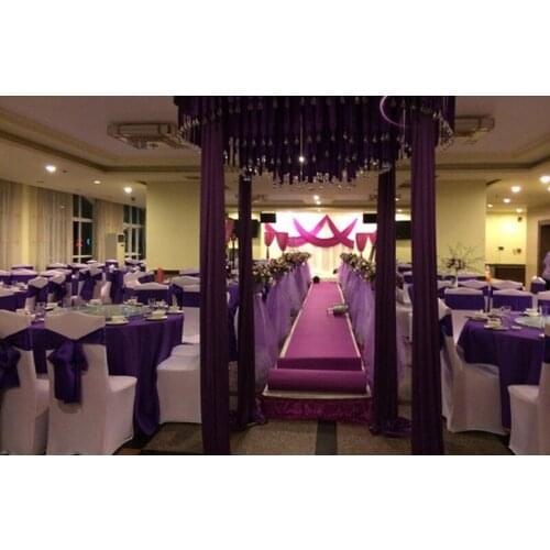 50 piece wedding decor hotel party satin wedding chair belt bow knot satin ribbon chair belt wedding decoration sashes