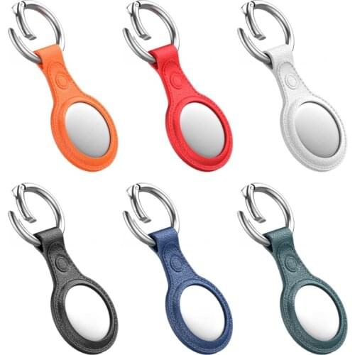 Airtags Keyring Airtags Keychain Airtags Protective Case AirTags Tracker Anti-drop Soft Protective Cover Shell Anti-fall Tracker